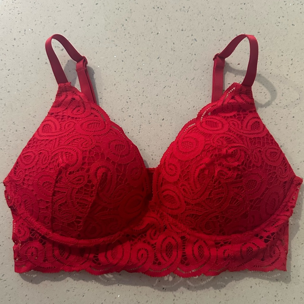 Pink By Vs Wireless Push-Up Pullover - image 1